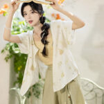 Tang Dynasty Style Women casual Summer Shorts Pant for Daily