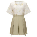 Tang Dynasty Style Women casual Summer Shorts Pant for Daily