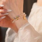 Women Double Layer Bracelet Fashion Retro Niche Hand Jewelry