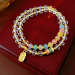 Women Double Layer Bracelet Fashion Retro Niche Hand Jewelry