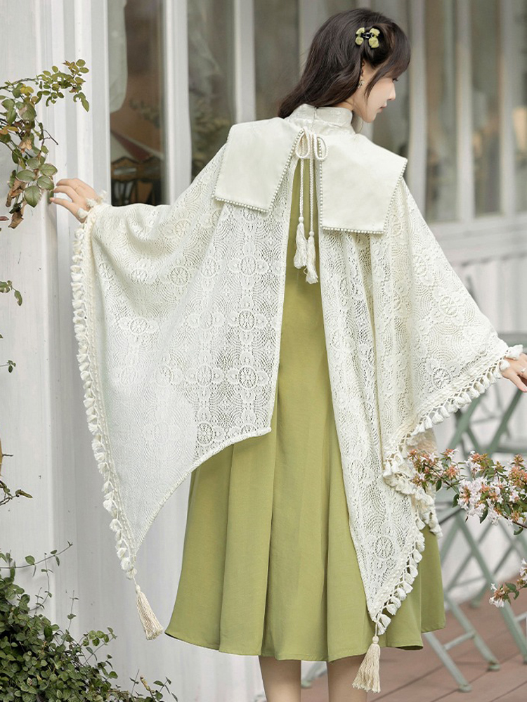 Autumn Women Hanfu Daily Han-Style Cape Set