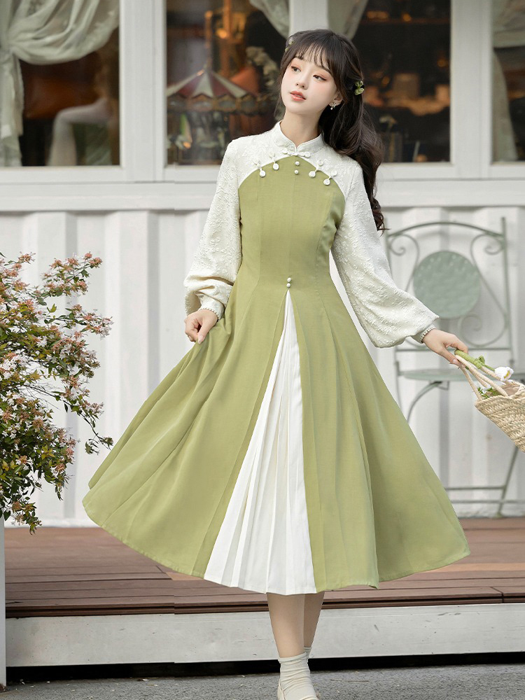 Autumn Women Hanfu Daily Han-Style Cape Set