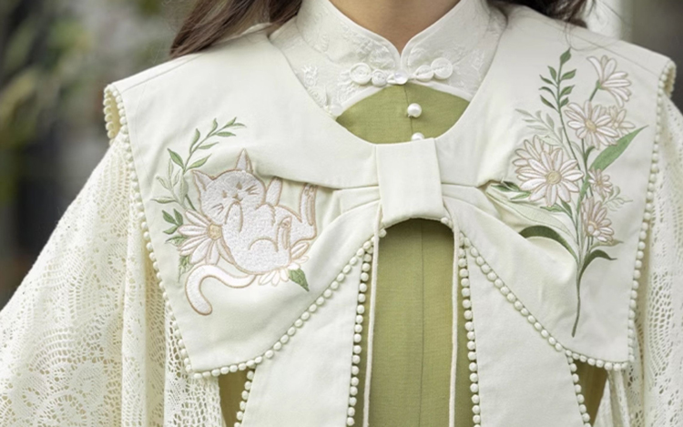 Autumn Women Hanfu Daily Han-Style Cape Set