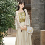 Female Summer Hanfu Song Dynasty Cute Style Fashion Songku