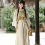 Female Summer Hanfu Song Dynasty Cute Style Fashion Songku