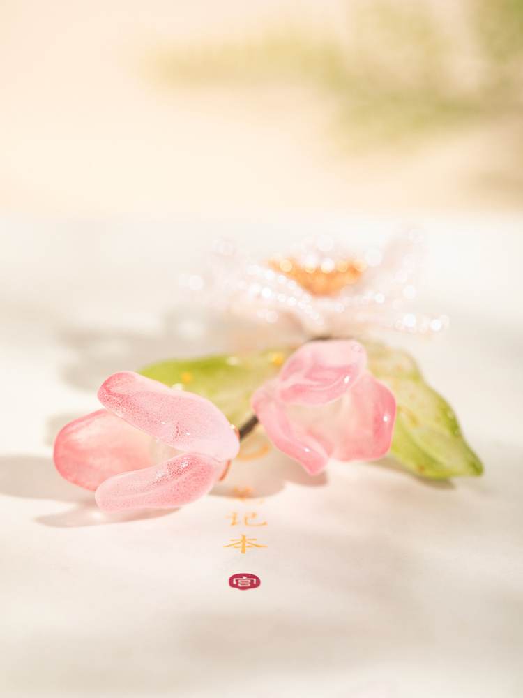 Hanfu Tulip Hair Clip Ethereal Women's Hair Accessory