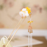 Osmanthus Long Hairpin Mid-Autumn Hanfu Rabbit Accessories