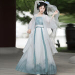 Song Dynasty Ladies Hanfu Simple Qiyao Costume