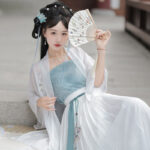 Song Dynasty Ladies Hanfu Simple Qiyao Costume