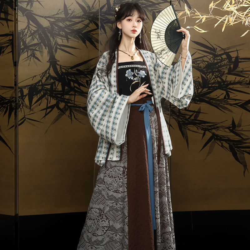 Song Dynasty Qiyao Hanfu New Autumn Casual Wear for Women