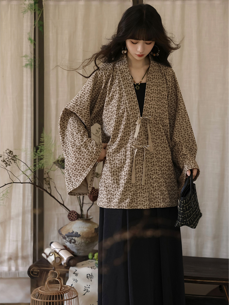 Women Autumn Hanfu Wei Jin Period Fashionable Clothing