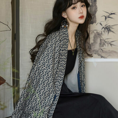 Women Autumn Hanfu Wei Jin Period Fashionable Clothing
