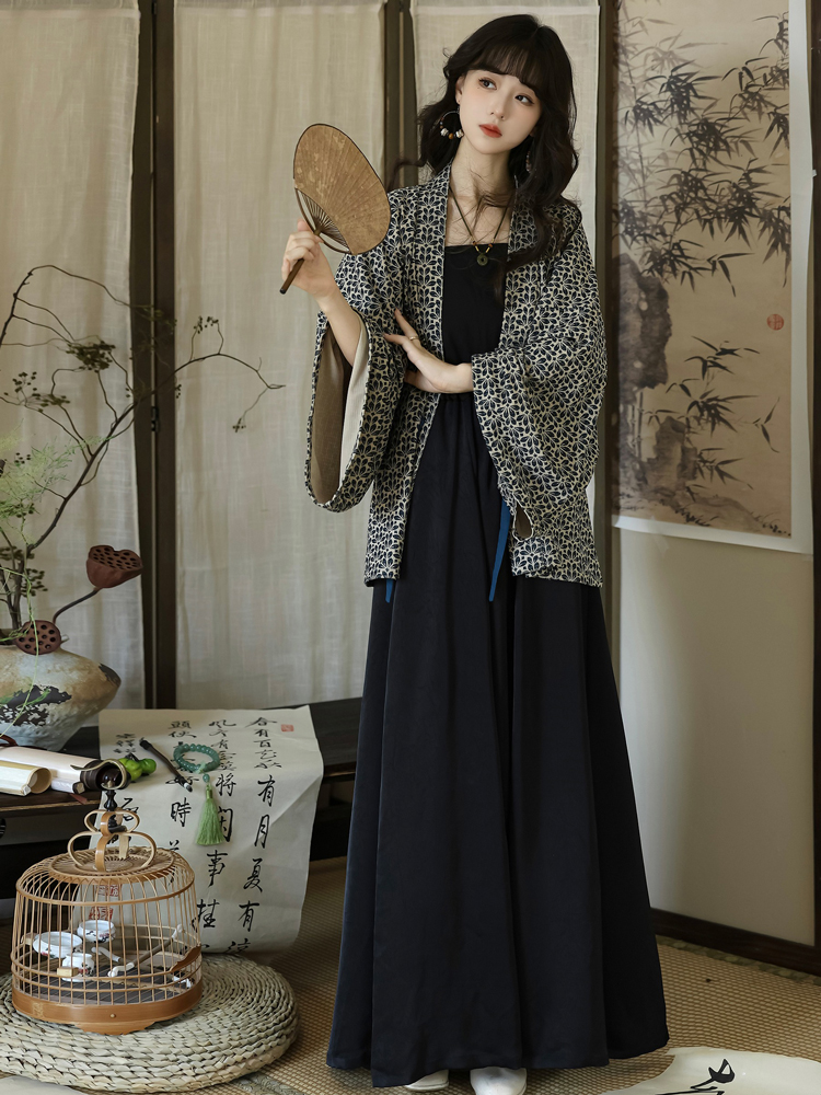 Women Autumn Hanfu Wei Jin Period Fashionable Clothing