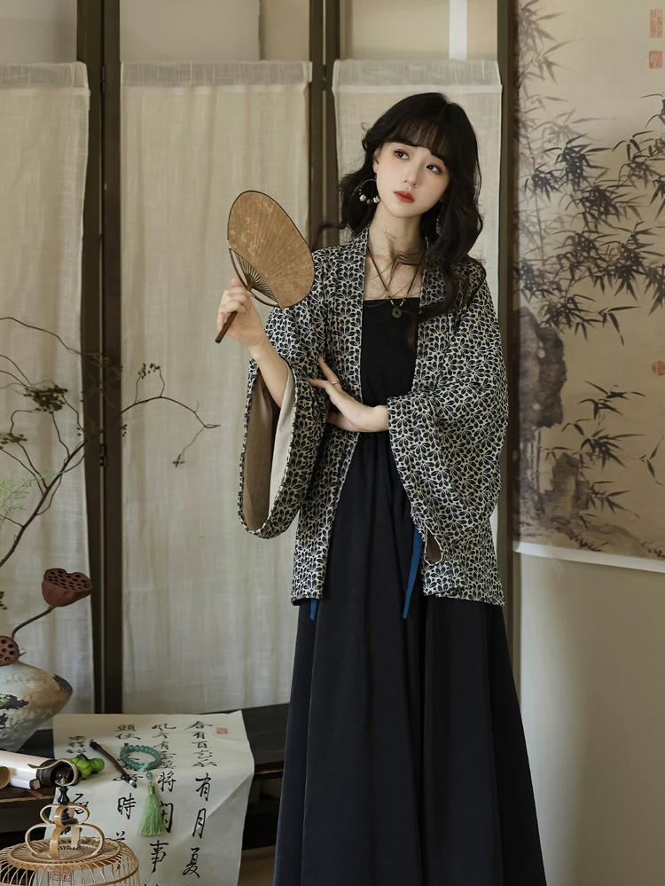 Women Autumn Hanfu Wei Jin Period Fashionable Clothing