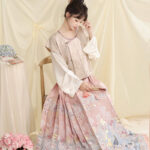 Women Hanfu Tang Dynasty Beizi Daily Maian Skirt Cute Autumn Attire