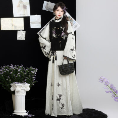 Autumn Fashion Hanfu Ming Dynasty Set in Lolita Style