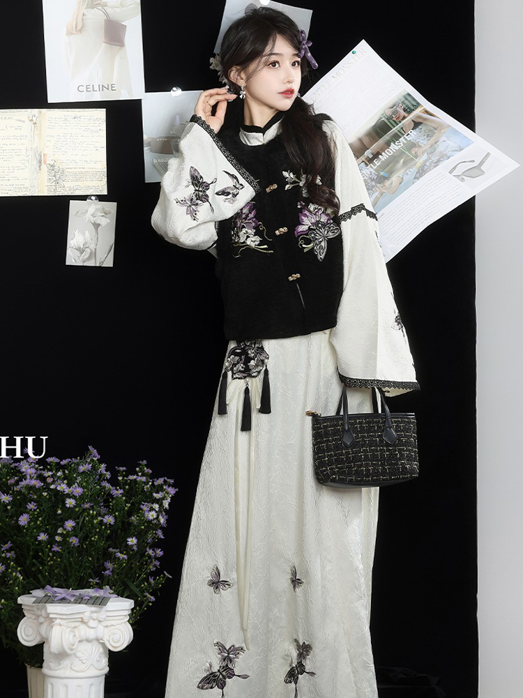 Autumn Fashion Hanfu Ming Dynasty Set in Lolita Style