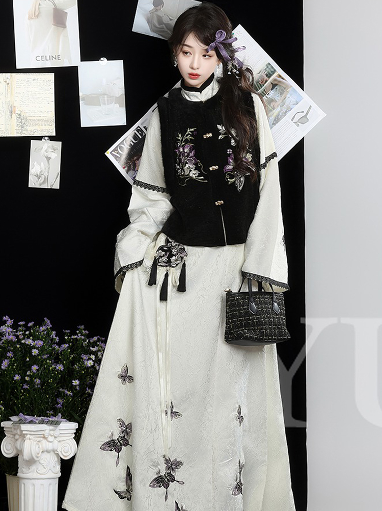 Autumn Fashion Hanfu Ming Dynasty Set in Lolita Style