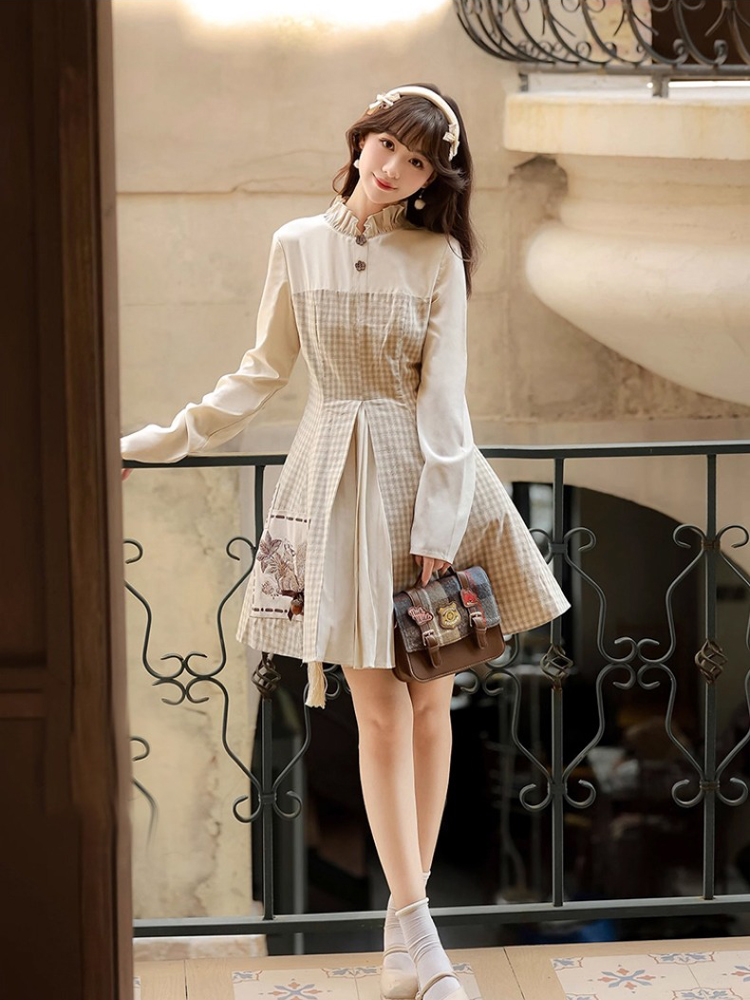 Fashionable Hanfu Set Autumn Womens Casual Dress