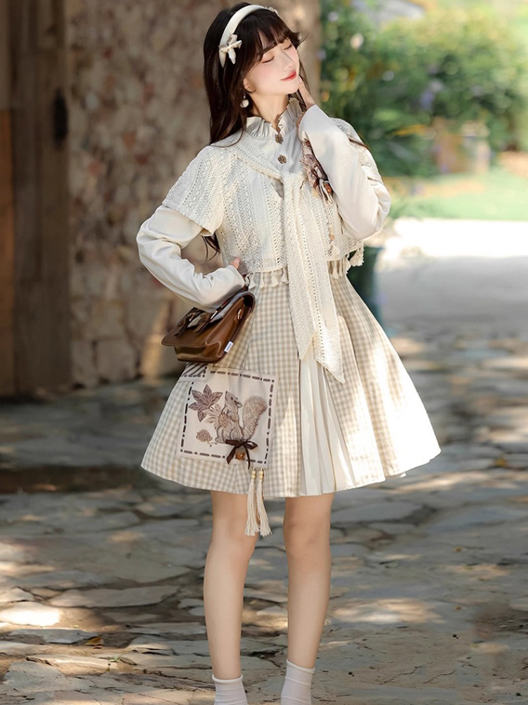 Fashionable Hanfu Set Autumn Womens Casual Dress