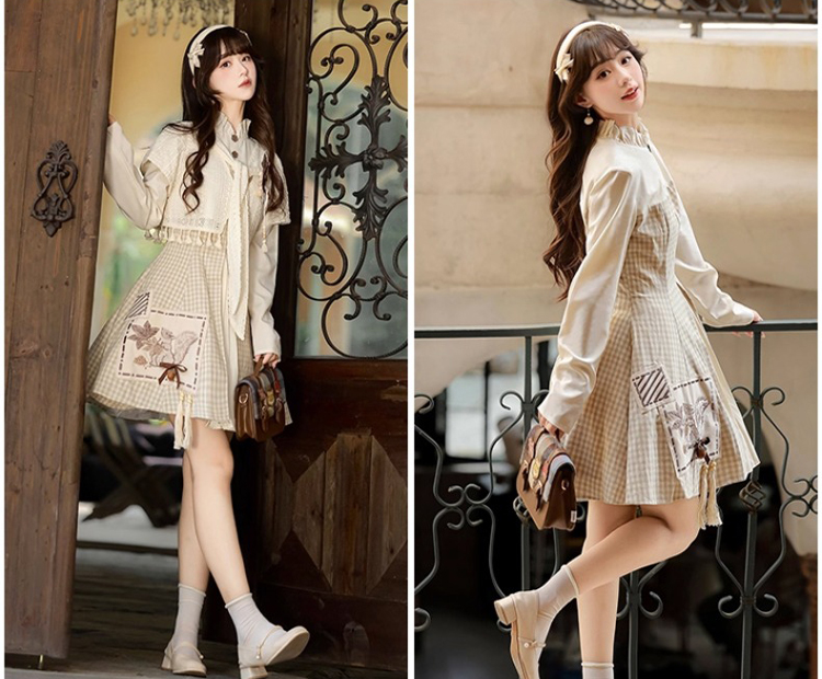 Fashionable Hanfu Set Autumn Womens Casual Dress