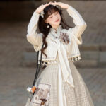 Fashionable Hanfu Set Autumn Womens Casual Dress