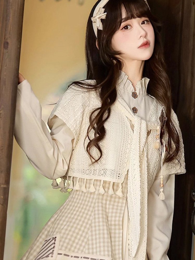 Fashionable Hanfu Set Autumn Womens Casual Dress