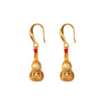 Gourd Pendant Earrings Fashionable Women Vintage Jewelry