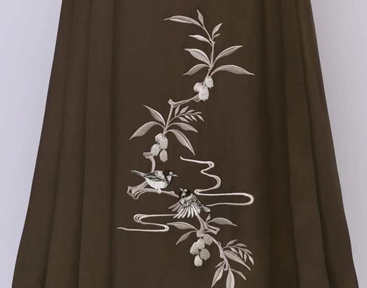 Winter Daily Hanfu Ming Dynasty Set with Maian Skirt