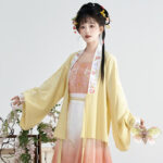 Women Autumn Hanfu Set Mandarin Collar Classic Autumn Ensemble