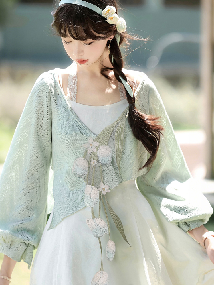 Women Autumn New Style Hanfu-Inspired Dress Set with Modified Han Elements