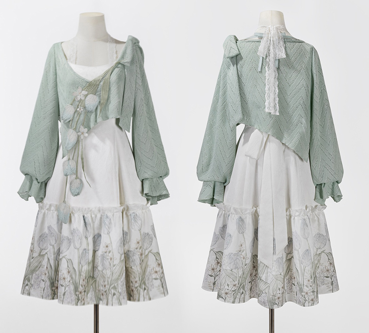 Women Autumn New Style Hanfu-Inspired Dress Set with Modified Han Elements