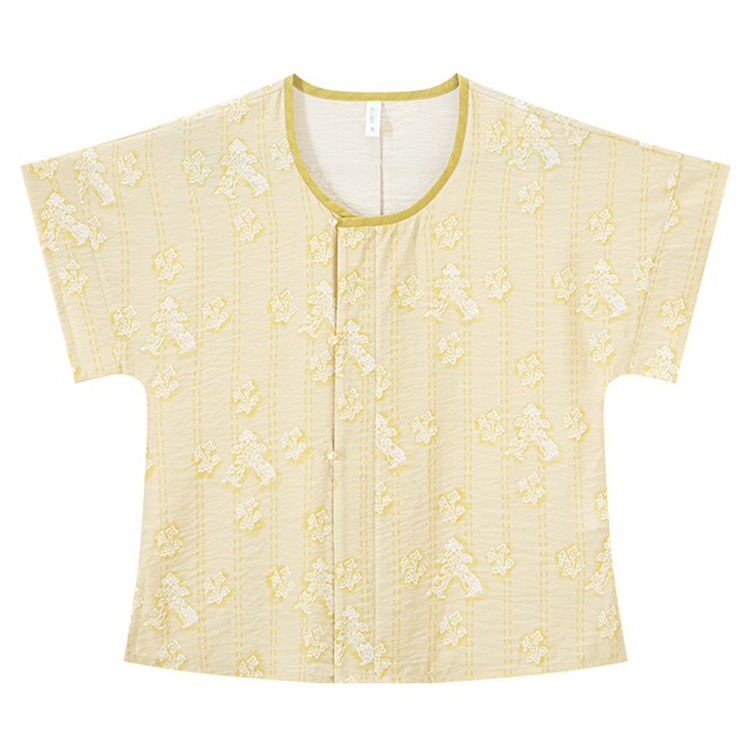 Tang Dynasty Short Sleeved Summer Simple Hanfu