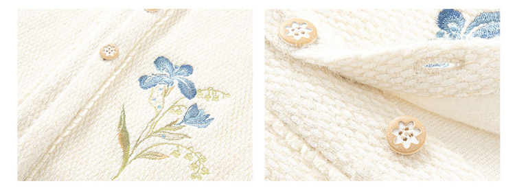 Women Autumn Bijia Hanfu Set Stand-Collar Shirt Set