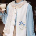 Women Autumn Bijia Hanfu Set Stand-Collar Shirt Set