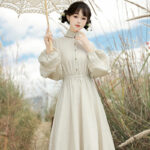 Women Winter Fashion Hanfu Chinese Dress Daily Wear