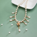 Classic Pearl Necklace Yingluo Ming Dynasty-Style Accessories Vintage Hanfu Handmade Jewelry