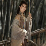 Classic Blue Necklace Ming Dynasty Hanfu Accessory Long Style Yingluo