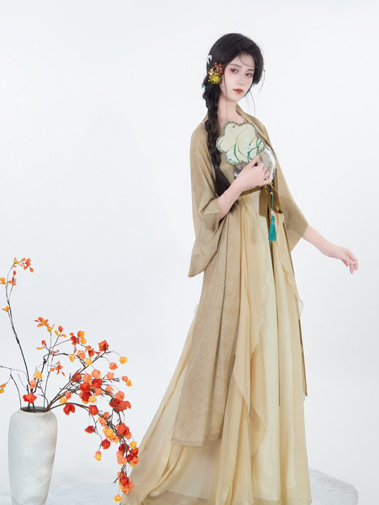 Spring Hanfu Dress for Women with Han Elements