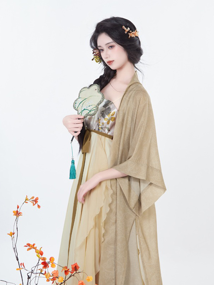 Spring Hanfu Dress for Women with Han Elements