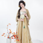 Spring Hanfu Dress for Women with Han Elements