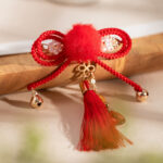 Women Earrings Niche Garnet New Year Jewelry