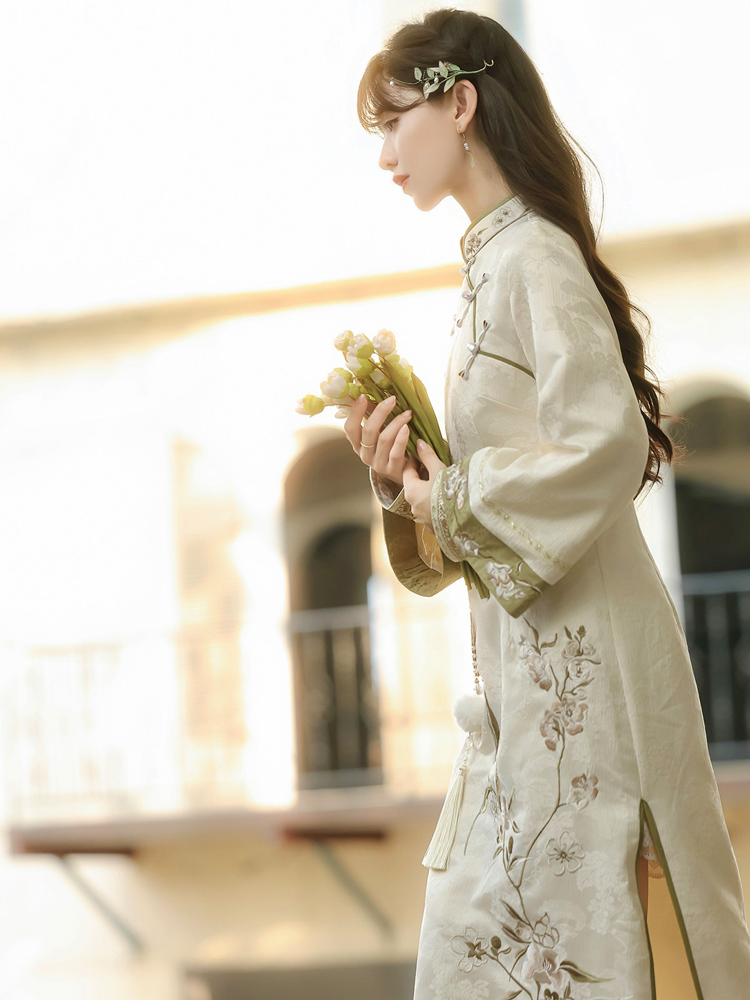 Women Spring Cheongsam Set New Vest Elegant Attire