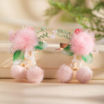 Classic Plush Hair Clip Winter Children's Rabbit Headpiece