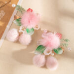 Classic Plush Hair Clip Winter Children's Rabbit Headpiece