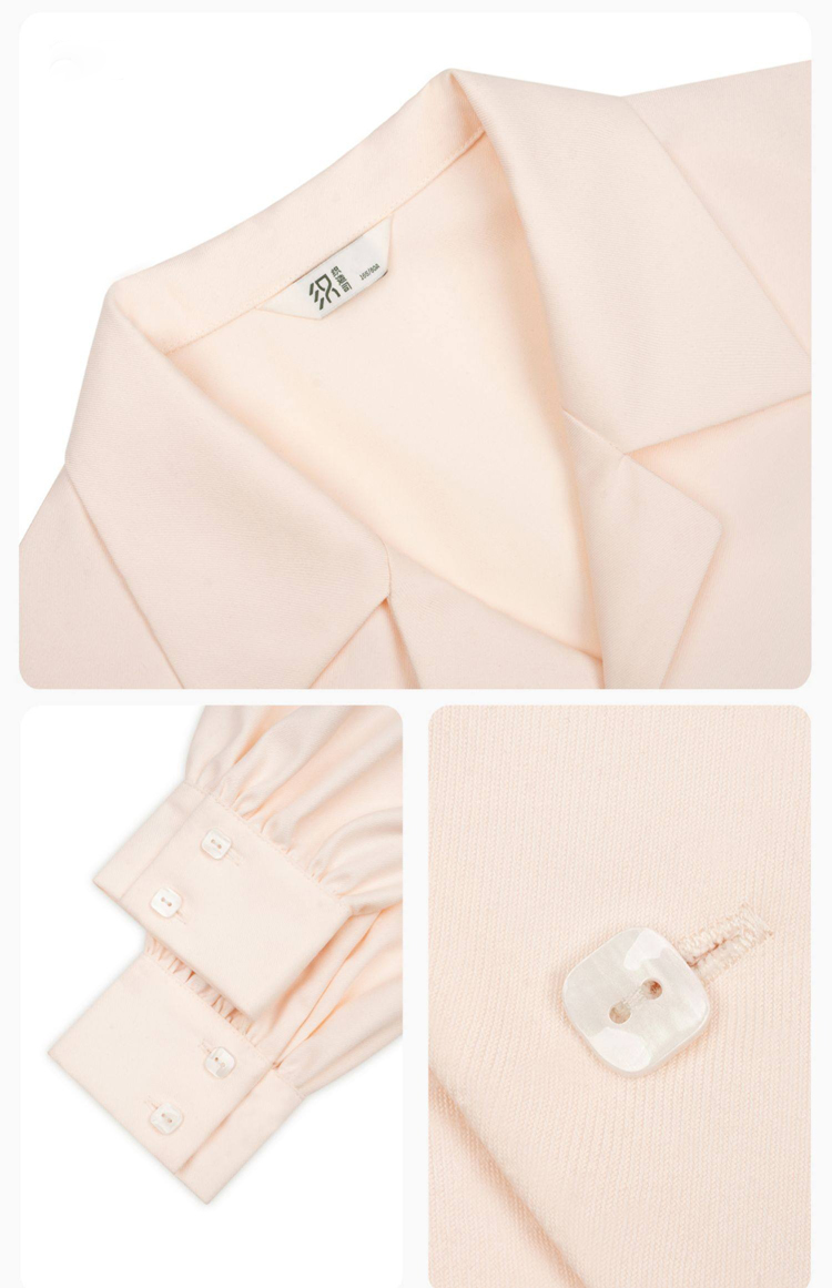 Fashionable Hanfu Short Embroidered Vest with Denim-Inspired Xuanqun