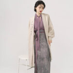 Fashionable Womemn Hanfu Commuter Wear: Modernized Song Dynasty Attire