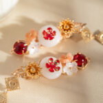 Hanfu New Year Children Hairpins Lantern-Shaped Cute Hair Ornaments