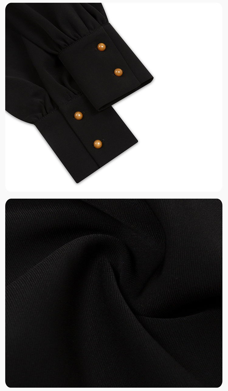 Ming Dynasty Style Hanfu Stand-Up Collar Coat with Embroidered Gold-Threaded Mamianqun Set