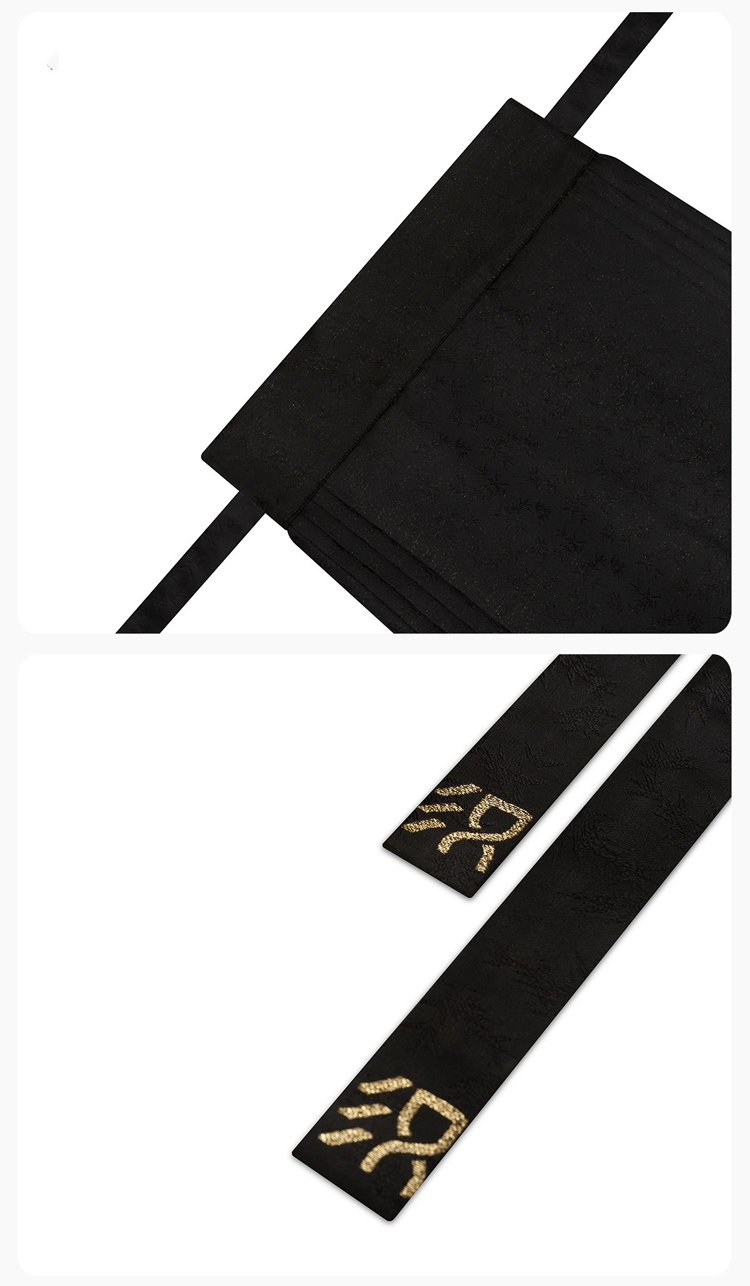 Ming Dynasty Style Hanfu Stand-Up Collar Coat with Embroidered Gold-Threaded Mamianqun Set